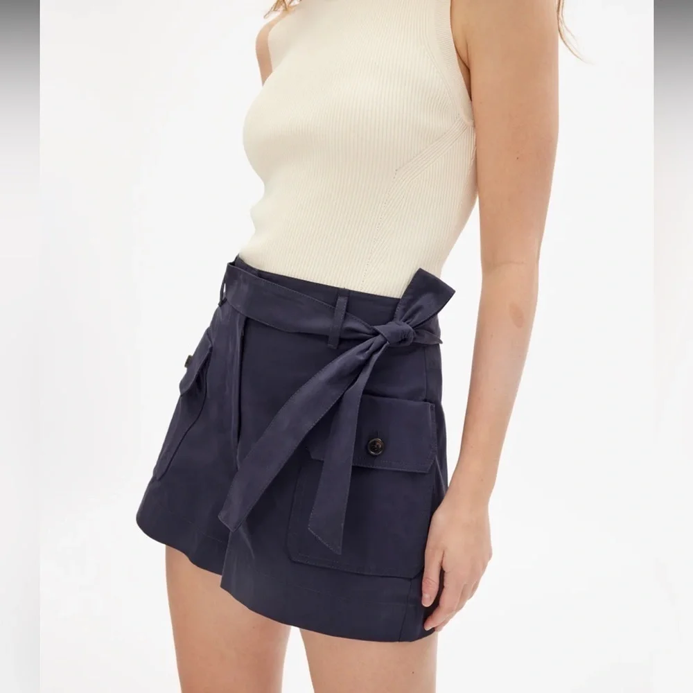 Tanya Taylor Midnight Erin Shorts